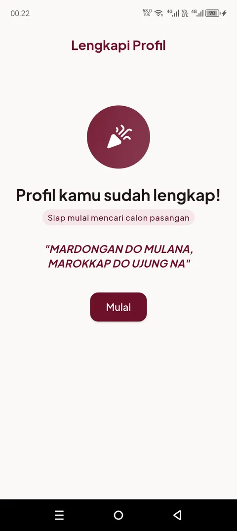 Siap Mencari Pasangan